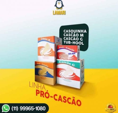Casquinhas e Cascão para sobremesa expressa gelada 751304