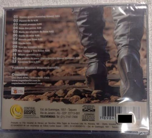 Cd Cristão Passos De Fé Com Raquel Mello 783996