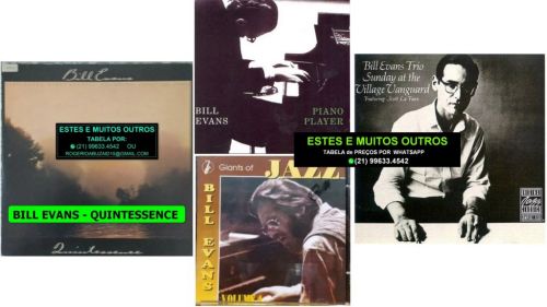 Cds do pianista de Jazz Bill Evans 676721