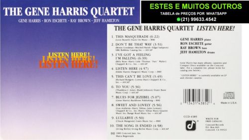 Cds do pianista Gene Harris 678021