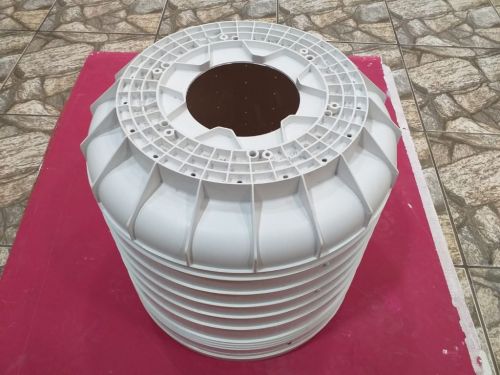 Cesto plástico com anel de balanceamento da lavadora consul facilite 10kg 706275
