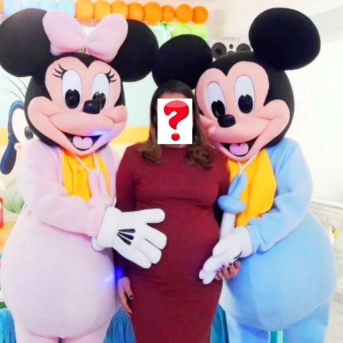 Cha Revelacao Mickey e Minnie Baby Personagens vivos cover 589895