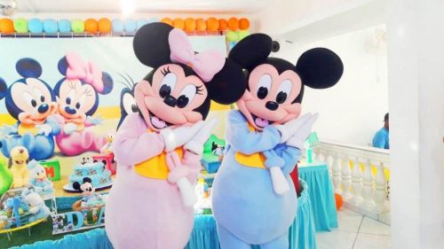 Cha Revelacao Mickey e Minnie Baby Personagens vivos cover 589900