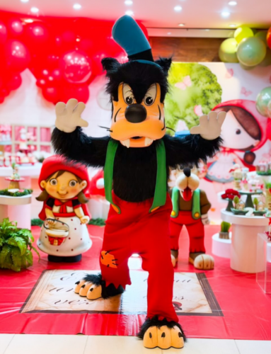 Chapeuzinho Vermelho personagens vivos cosplay Festa infantil 787107