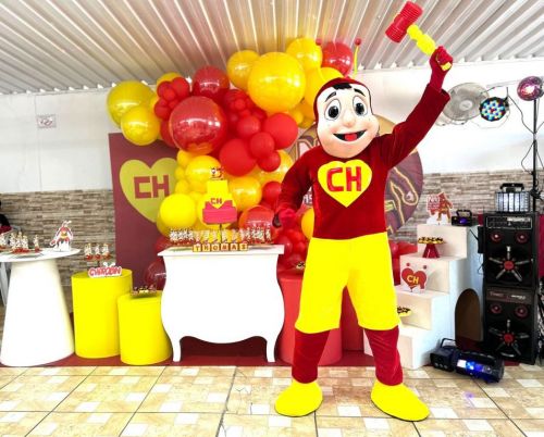 Chapolin Colorado personagem vivo cover festa 738409