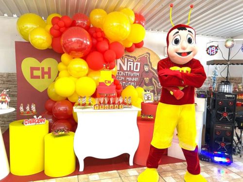 Chapolin Colorado personagem vivo cover festa 738412
