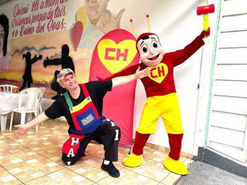Chapolin Colorado personagem vivo cover festa 738415