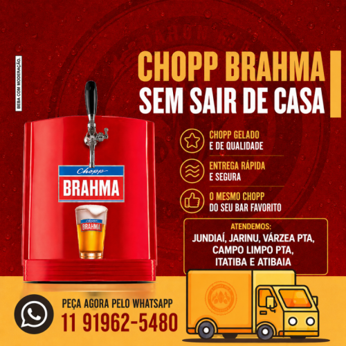 Chopp Brahma na Região de Campinas 785746
