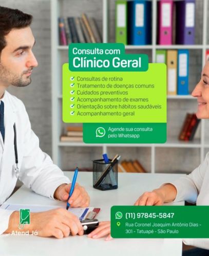 Clinica medica única Atend Já  782839