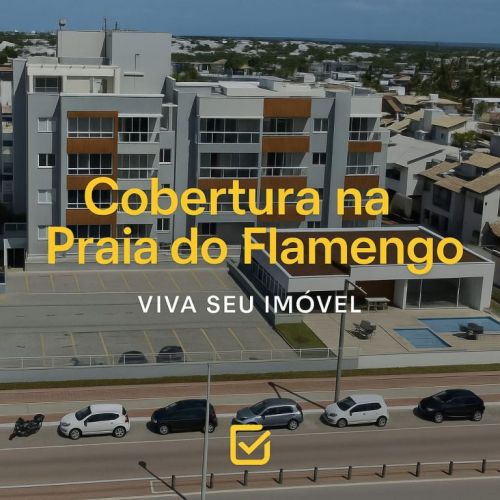 Cobertura Nascente Nova com Vista Mar em Frente à Praia do Flamengo 747676