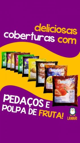 Coberturas Brigatta cpolpa de frutas 11kg 751096