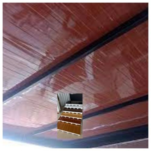 Coberturas em telha de alumíniogalvanizada sanduíche forro ideal para garagem varanda e área externa 782758 Coberturas em telha de alumíniogalvanizada sanduíche forro ideal para garagem varanda e área externa 782758