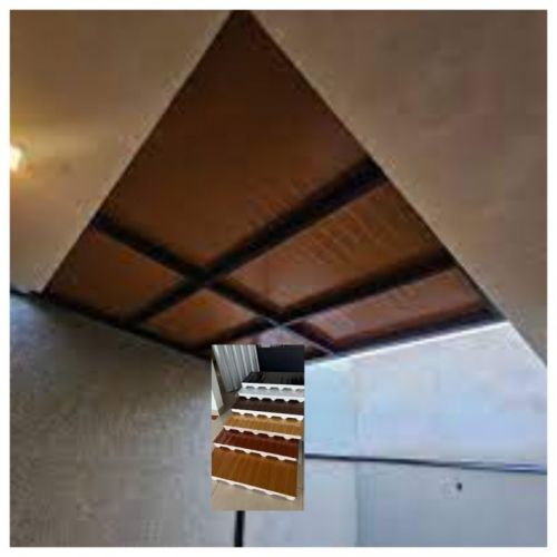 Coberturas em telha de alumíniogalvanizada sanduíche forro ideal para garagem varanda e área externa 782759 Coberturas em telha de alumíniogalvanizada sanduíche forro ideal para garagem varanda e área externa 782759