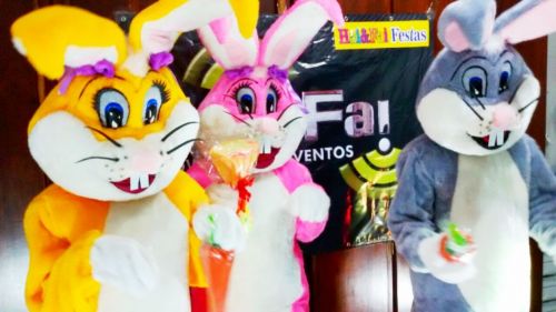 Coelhos da Páscoa personagens vivos eventos empresas Lojas escolas 473780