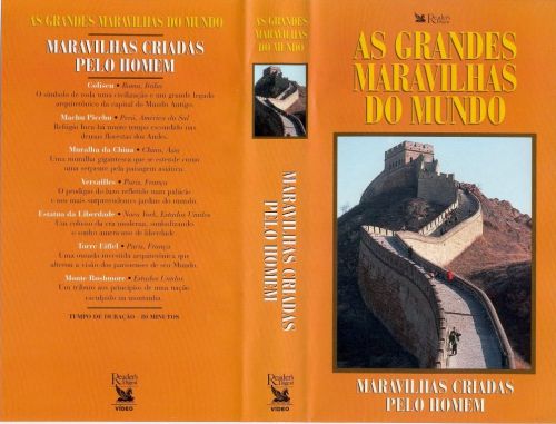 Coleção As Grandes Maravilhas Do Mundo - 3 Fitas Vhs 783871