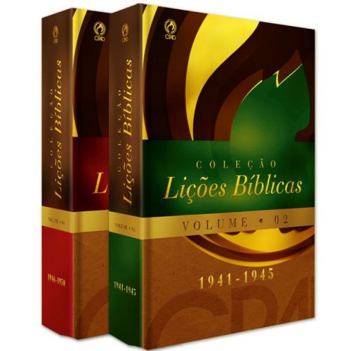 Coleção Completa Em 9 Volumes Lições Bíblicas Cpad 1934-1980 783751 Coleção Completa Em 9 Volumes Lições Bíblicas Cpad 1934-1980 783751