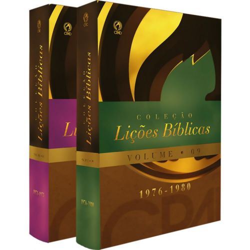 Coleção Completa Em 9 Volumes Lições Bíblicas Cpad 1934-1980 783754 Coleção Completa Em 9 Volumes Lições Bíblicas Cpad 1934-1980 783754