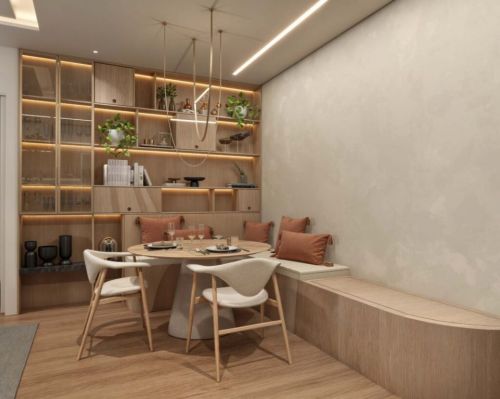 Com torre única com 2 elevadores apês de 2 quartos com suíte e lazer com salão de festas espaço gourmet playground espaço fitness redário praça de encontro praça das jabuticabeiras e pomar 774793