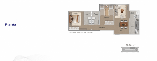 Com torre única com 2 elevadores apês de 2 quartos com suíte e lazer com salão de festas espaço gourmet playground espaço fitness redário praça de encontro praça das jabuticabeiras e pomar 774798