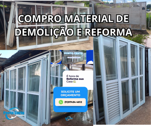 Compra de Materiais Usados de Construção 702619