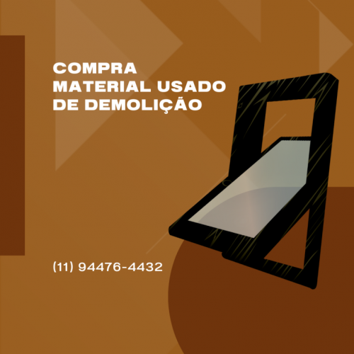 Compra  de materiais usados de demolição  710069