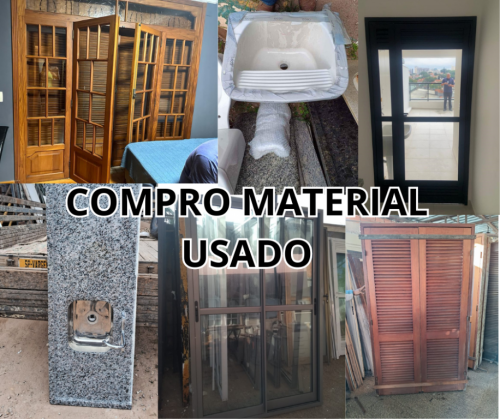 Compra de Materiais Usados portas janelas  701568