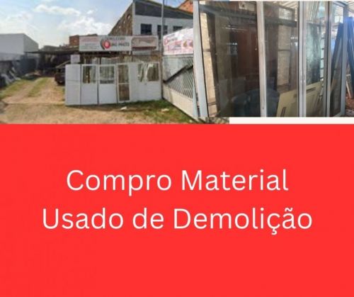 Compro materiais usados de demolição e reforma 753442