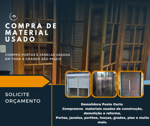 Compro Material Usado de Construção em São Paulo 704453