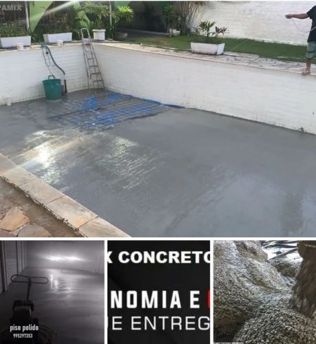 Concreto Usinado Bombeado  Para Pisos e Lajes No Rio Jpamix  744074