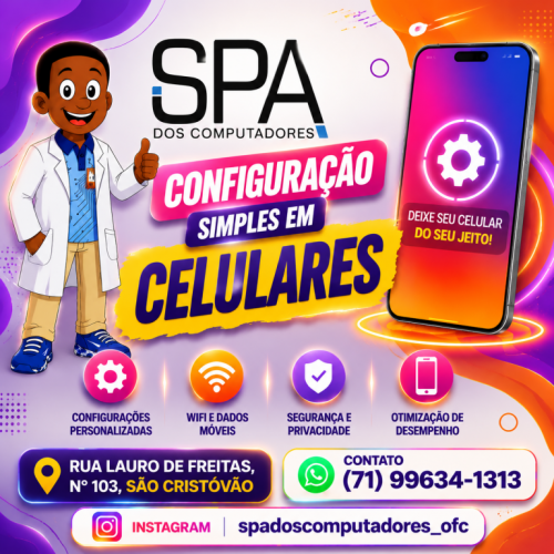 Configuração Simples Em Celulares Em Salvador Ba 783906