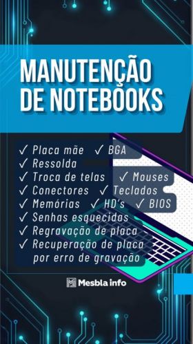 Conflito ? Virus ? Computador ou Notebook lento? a Mesbla info vai ajudar 777280