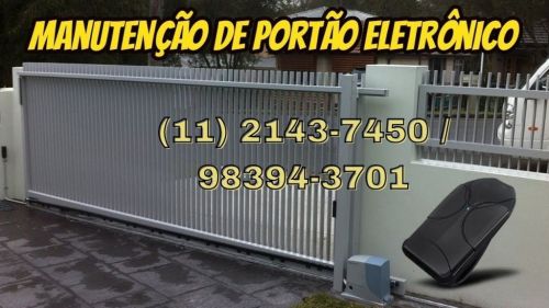  Conserto de Portão eletrônico na Vila Alpina - 11 98394-3701 Whatsapp 593480