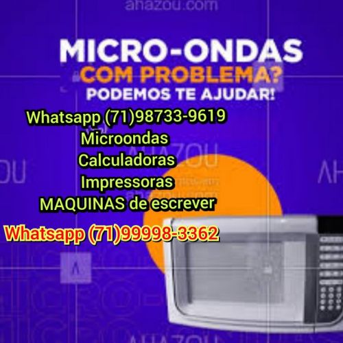 Conserto7198733-9619 Microondas em Salvador  734818