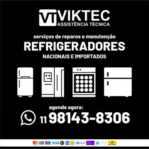 Consertos para refrigeradores de marcas nacionais e importadas 708326