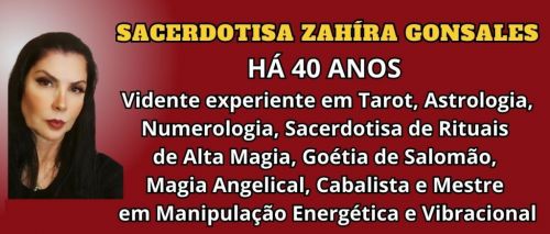 Consulta Tarot Via Vídeo Trabalhos Espirituais para todos os Fins Magista e Taróloga Zahíra Gonsales 679200