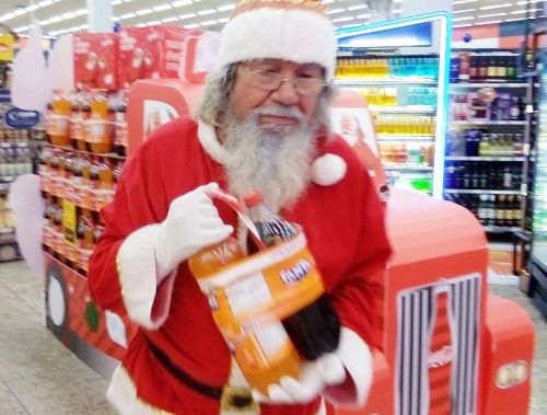  visita do papai para supermercados e papai noel no bairro Paraíso ou vial mariana   768095