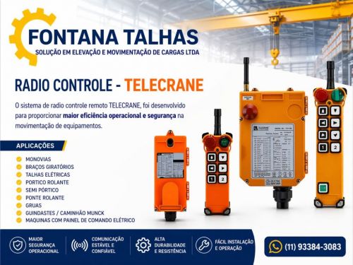Controle Remoto - Marca Telecrane  778629
