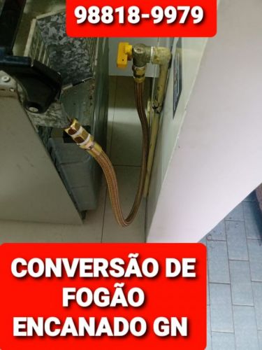 Conversão de Fogão Caju ☎️98818-9979 Gás Encanado e Botijão Glp  741976
