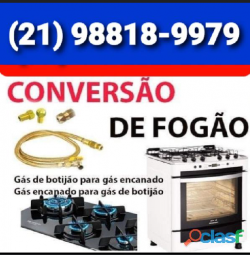 Conversão de fogão em Itaboraí Rj 98818-9979 e 98711-0835 Manutenção de aquecedor a gás rj Electrolux Brastemp continental Esmaltec Dako Itatiaia Mabe Fischer Bosch Consul Kobe Nordik Sakura Komeco rj 626952