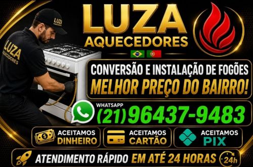 Conversão de Fogão Tomás Coelho Rj 2196437-9483 Melhor Preço do Bairro 781320
