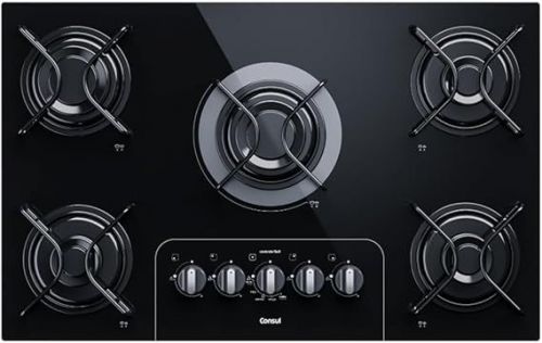 Cooktop 5 bocas Consul com controle fácil e acendimento automático - Cd075ae Bivolt 754481