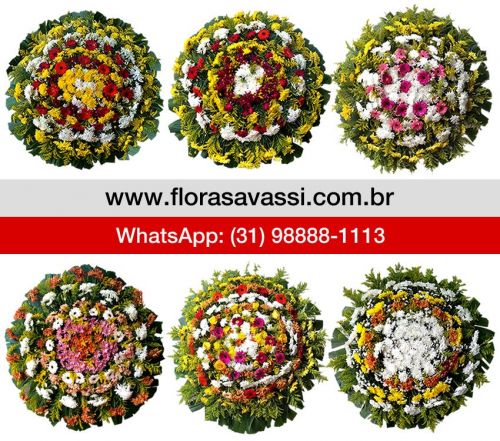 Coroa de flores velório Bom Jesus Contagem floricultura  entrega coroas de flores cemitério Bom Jesus Contagem 707339