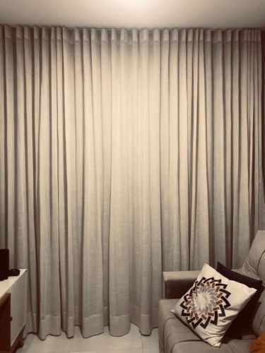 Cortinas sob medida em linho sintetico 753877