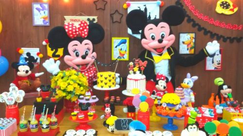 Cover Mickey Personagens Vivos Animação Festas Infantil 394147