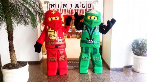 Cover Ninja Go Personagens Vivos Animação Festas Infantil 422269