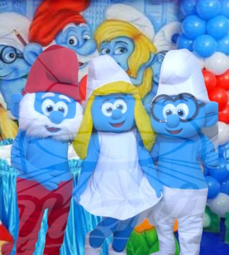 Cover Smurfs personagens vivos festas infantil 587544