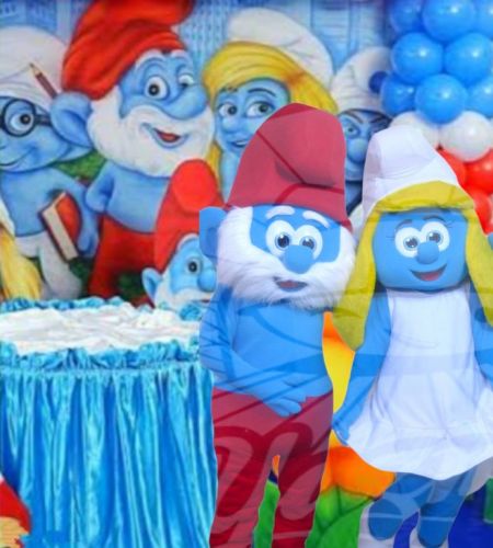 Cover Smurfs personagens vivos festas infantil 587545