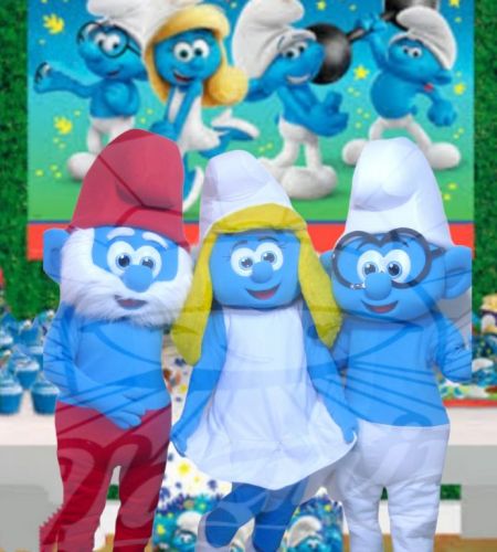 Cover Smurfs personagens vivos festas infantil 587546