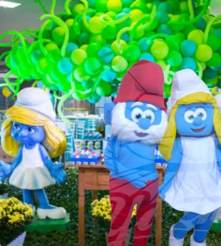Cover Smurfs personagens vivos festas infantil 587547