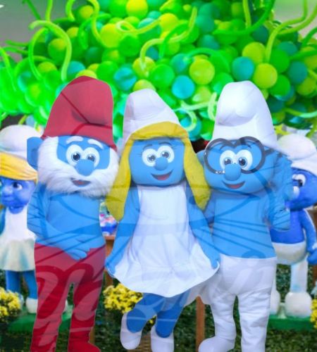 Cover Smurfs personagens vivos festas infantil 587548